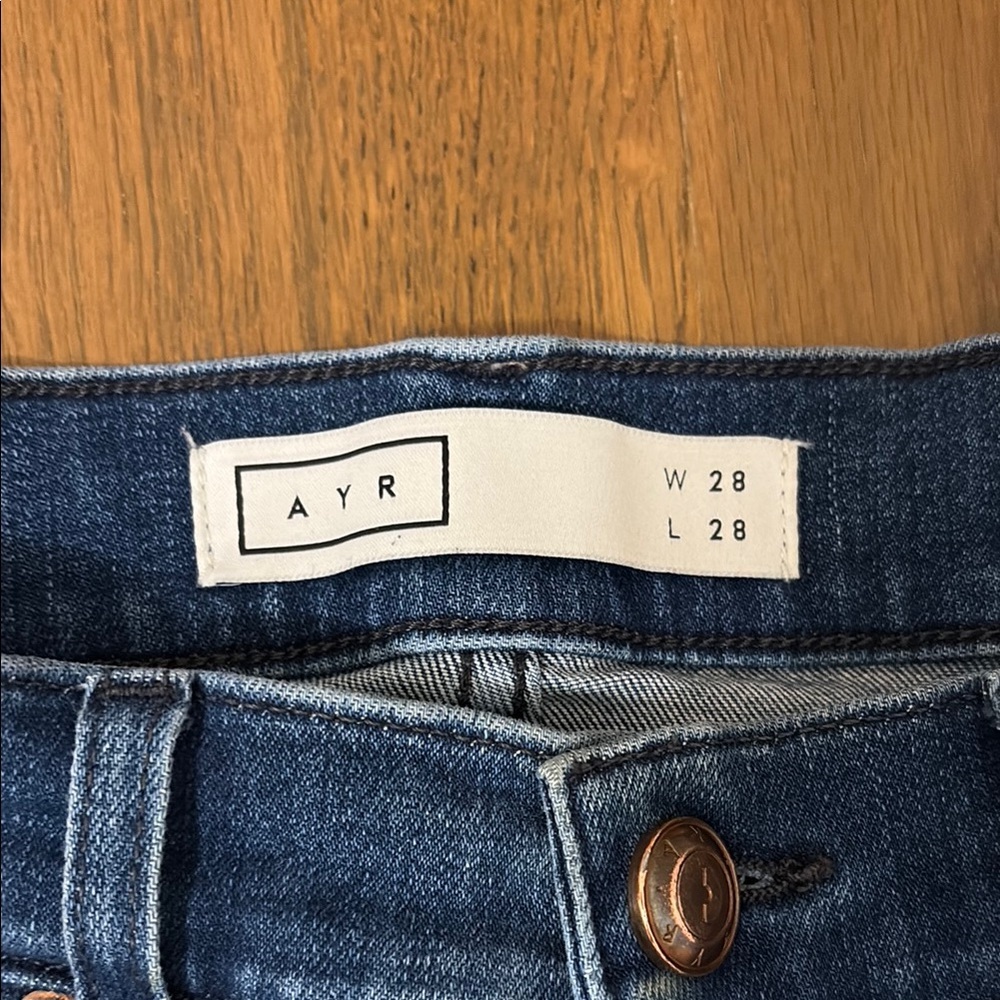 Ayr the chiller jeans size 28 - Picture 3 of 5